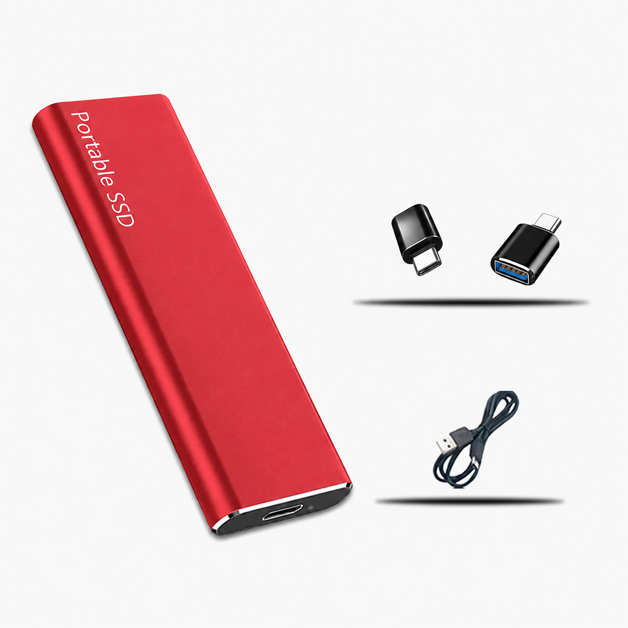 External Portable Storage Drive 4TB USB-C Data Storage Compact Hard Drive | Sansoti