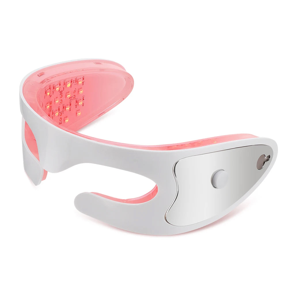 Oogverzorgingsmasker met LED-therapie en Vibratiemassage voor Vermoeidheid Stressreductie Ontspanning | Sansoti