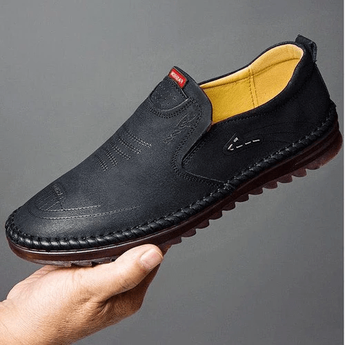 Orthopedische Herenschoenen met Steunzool Zwart Bruin Wit Comfort Wandelschoenen Dagelijks Gebruik Mannen | Sansoti
