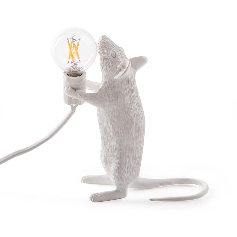 Muislamp met Uniek Design – Decoratieve Tafellamp Speelse Muis – Warm Sfeerlicht voor Woonkamer Slaapkamer Kantoor | Sansoti