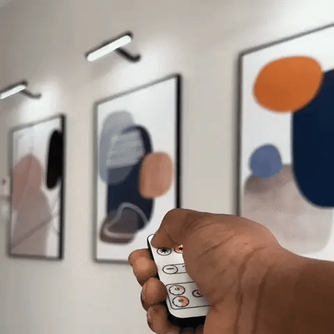 Éclairage mural LED sans fil pour tableaux – Lampe murale rechargeable pour œuvres d’art et photos | Restfield