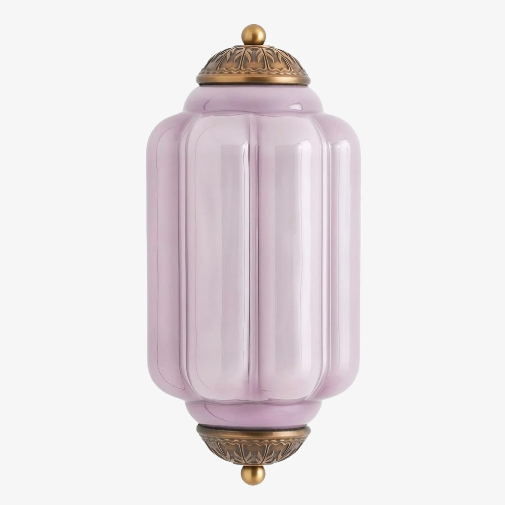 Eloise Vintage Scalloped Milk Glass Wall Sconce - Modern Accent Lighting for Bathroom and Bedroom