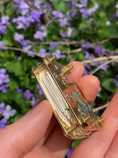 Mini Bloemenpers Compacte Botanische Droogpers Draagbare Herbarium Pers Natuurlijke Bladeren Bewaren | Sansoti