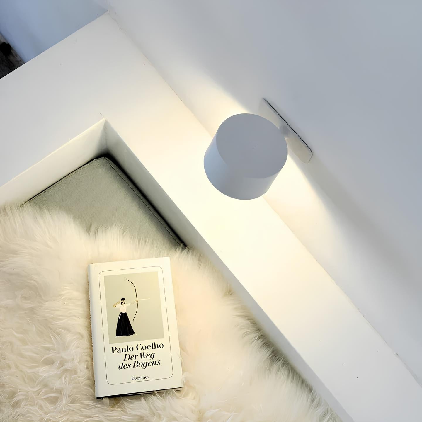 Applique murale sans fil Magnétique Pivotante 360° Rechargeable LED Stick On | Restfield