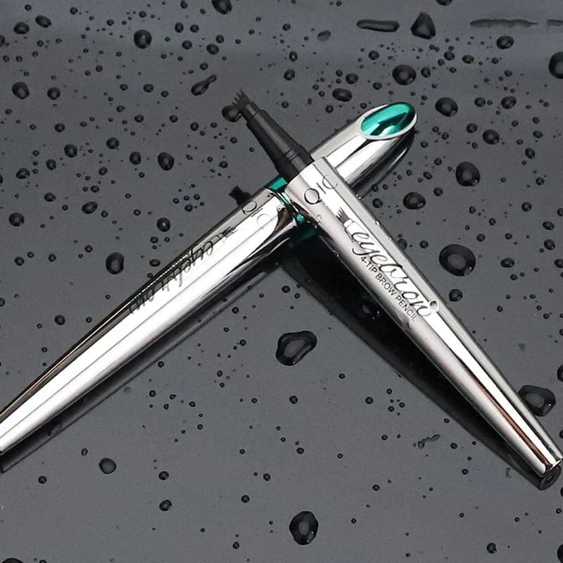 3D Eyebrow Pencil for Natural Hair Look | Precision Applicator | Long-lasting up to 36 Hours | Waterproof Brow Pencil | Sansoti