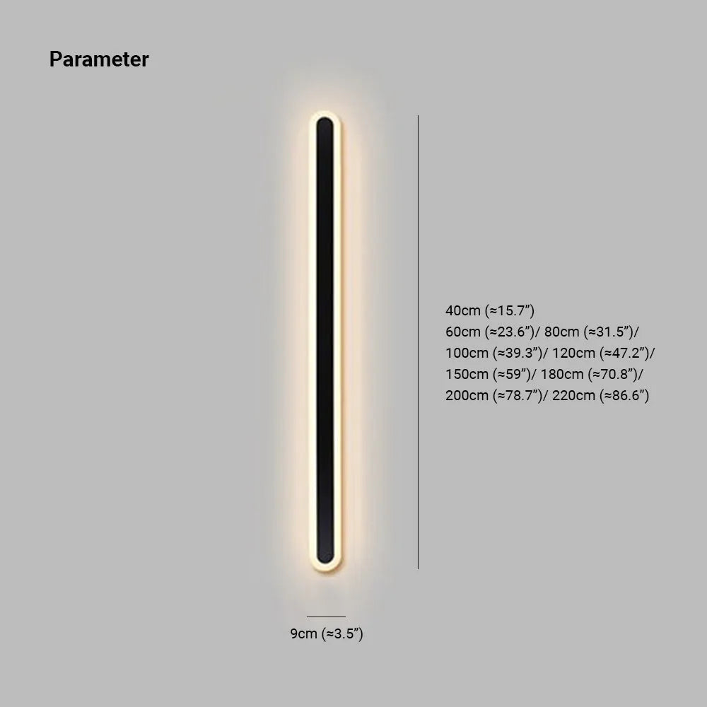 Oval Wall Light IP65 Waterproof LED Outdoor Lighting Metal Acrylic for Garden Facade Terrace Balcony Veranda | Sansoti