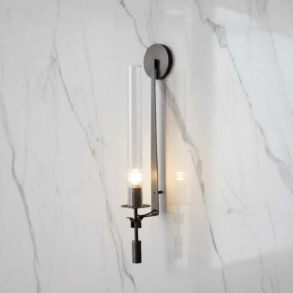 Moderne Wandlamp Goud — Elegante Muurverlichting voor Slaapkamer Woonkamer | Scandinavisch Design Wandspot | Sansoti