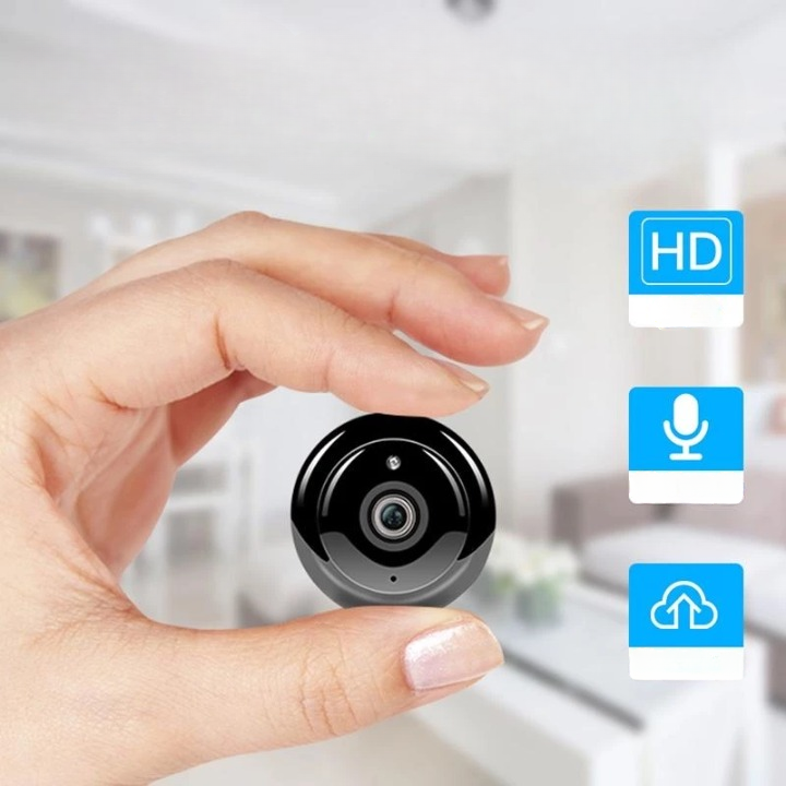 Discreet HD Beveiligingscamera 1080p met Magnetische Montage Draadloos Wifi Nachtzicht Bewegingsdetectie | Sansoti