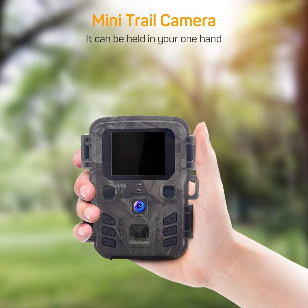 Wildlife Camera with WiFi and Motion Detection for Nature Photography, Garden Surveillance and Wildlife Observation 20MP 1080P HD | Sansoti