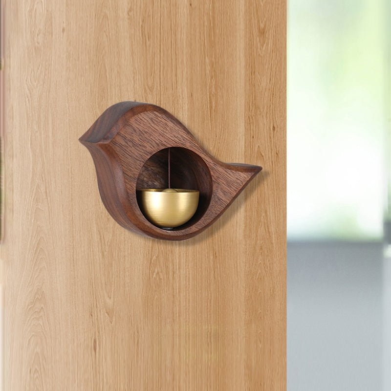 Houten Deurklokje met Rustgevende Klank – Decoratief Windgong-Ornament voor Deur of Muur | Sansoti