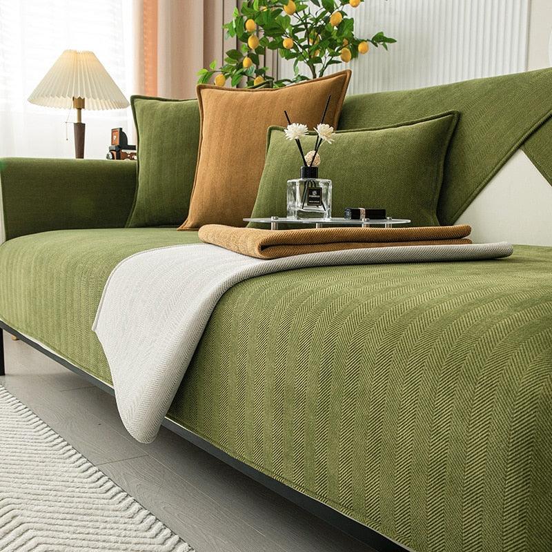 Antislip Bankhoes van Zacht Fleece – Beschermt je Bank met Comfort & Stijl | Sansoti