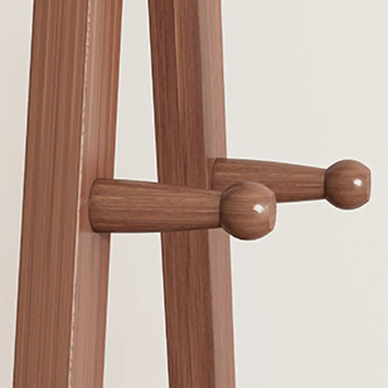 Garderobe Buche Klappbar A-Form Haken Ablage 150cm Flur Schlafzimmer Natur | Restfield