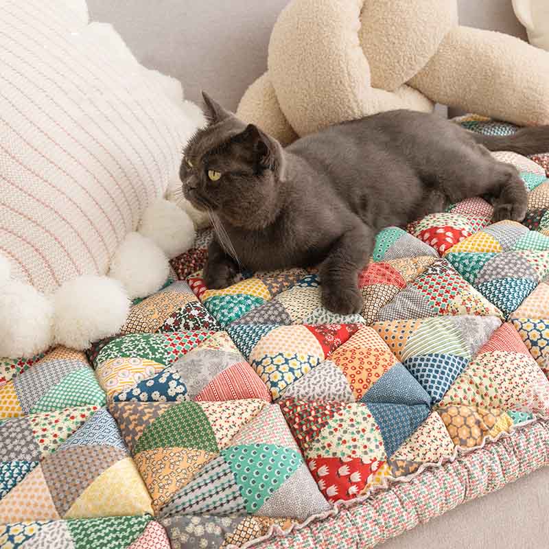 Bankhoes Katoen met Gewatteerde Beschermlaag 60x180cm Antislip Meubelbeschermer Zithoezen Diverse Kleuren | Sansoti