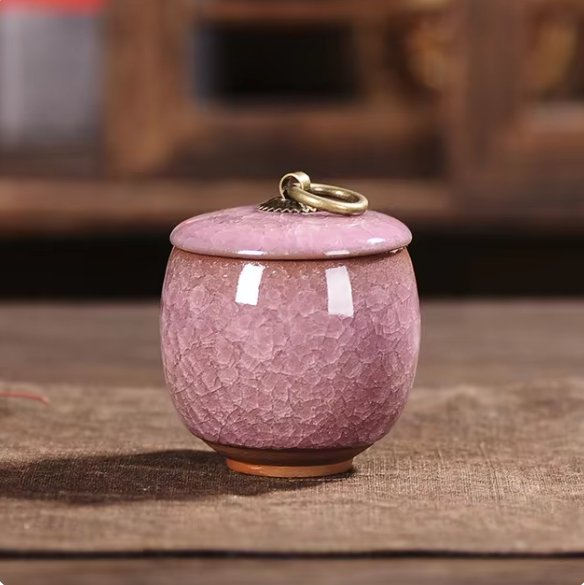 Keramische Huisdierurn met Kattenvorm voor Honden en Katten | Handgemaakt Gedenk Urn | Elegante Herinnering voor Geliefde Huisdieren | Duurzaam Waterdicht Ontwerp | Sansoti