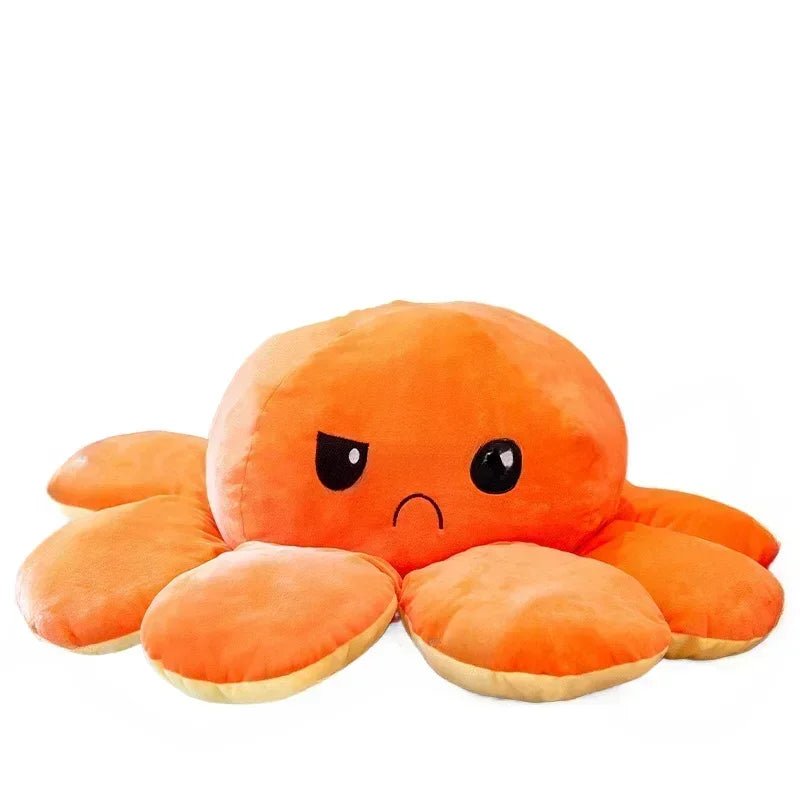 Wendbare Octopus Knuffel XXL 90-130cm Polyester Pluche Emotie Speelgoed Decoratie Kinderkamer Slaapkamer | Sansoti