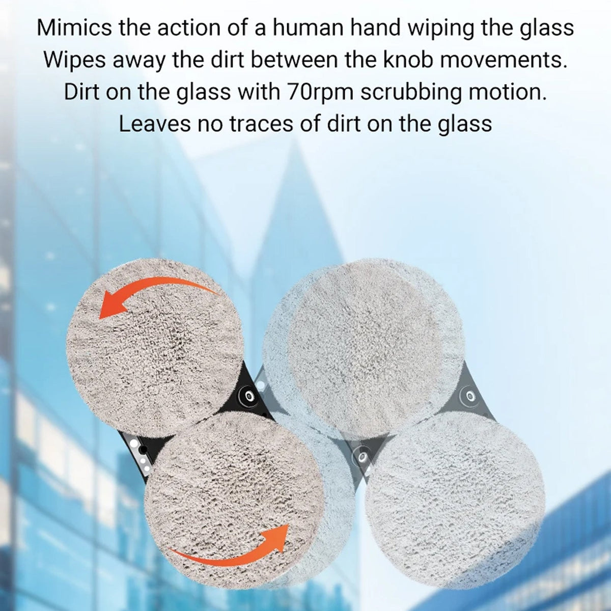 Automatic Window-Cleaning Robot with AI Control and Water-Spray Technology for a Streak-Free Result | Sansoti
