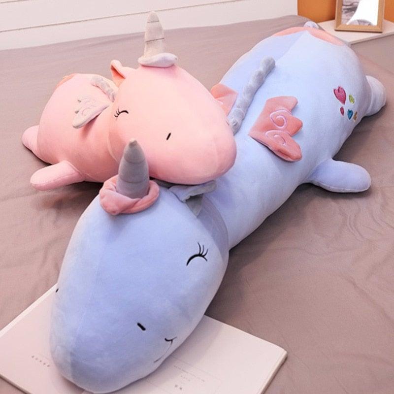 Glowing Plush Unicorn with LED Lighting 60cm Plush Night Light Toy for Children's Bedroom | Sansoti