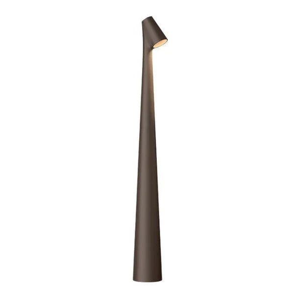 Rechargeable Table Lamp with Dimmable Warm Light and Touch Control | Aluminum Designer Lamp for Indoor and Outdoor | 20 Hours Usage Time | Sansoti