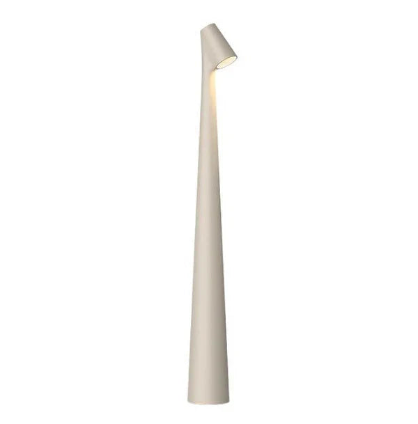 Rechargeable Table Lamp with Dimmable Warm Light and Touch Control | Aluminum Designer Lamp for Indoor and Outdoor | 20 Hours Usage Time | Sansoti