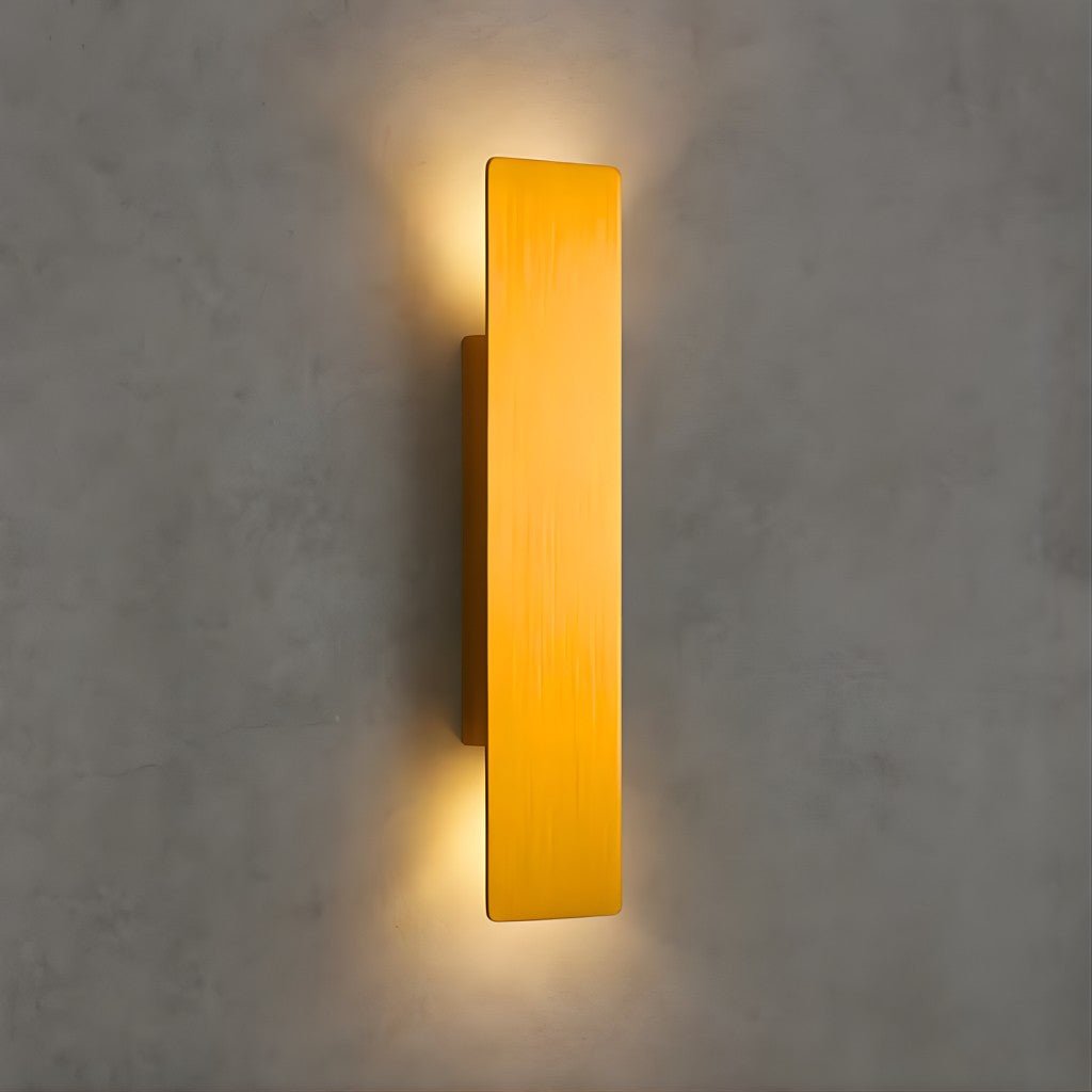 Aluminium-Wandleuchte in Goldoptik, IP65 wasserdichte LED-Außenbeleuchtung für Garten, Balkon und Terrasse, 6 W, 18 W, 24 W | Sansoti