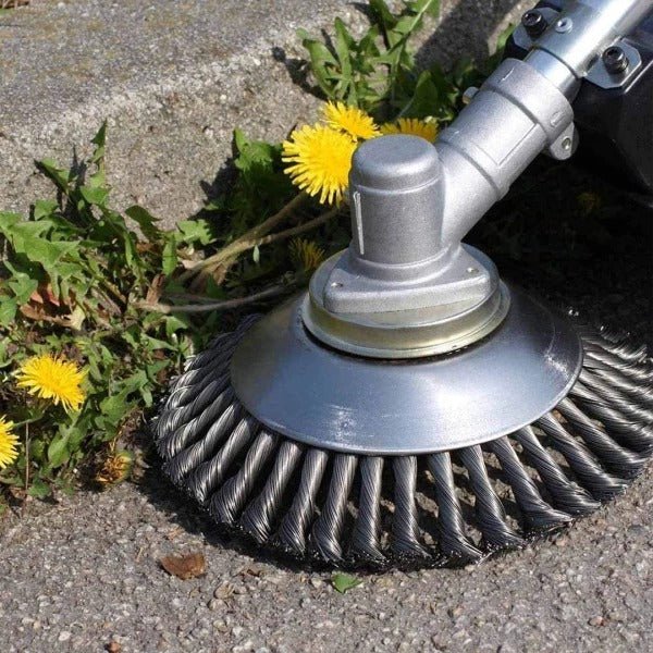 Onkruidborstel Koolstofstaal 150mm Trimkop voor Grastrimmer Onkruid Verwijderen Tuin Onderhoud | Sansoti