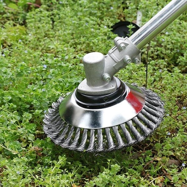 Onkruidborstel Koolstofstaal 150mm Trimkop voor Grastrimmer Onkruid Verwijderen Tuin Onderhoud | Sansoti