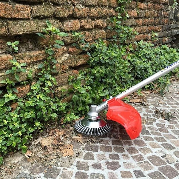Onkruidborstel Koolstofstaal 150mm Trimkop voor Grastrimmer Onkruid Verwijderen Tuin Onderhoud | Sansoti