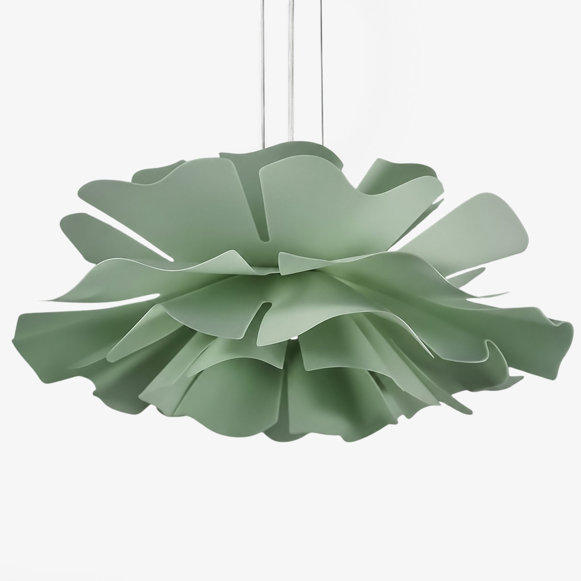 Handgemaakte Acryl Hanglamp Lotus Bloem Wit Scandinavisch Design | Sansoti