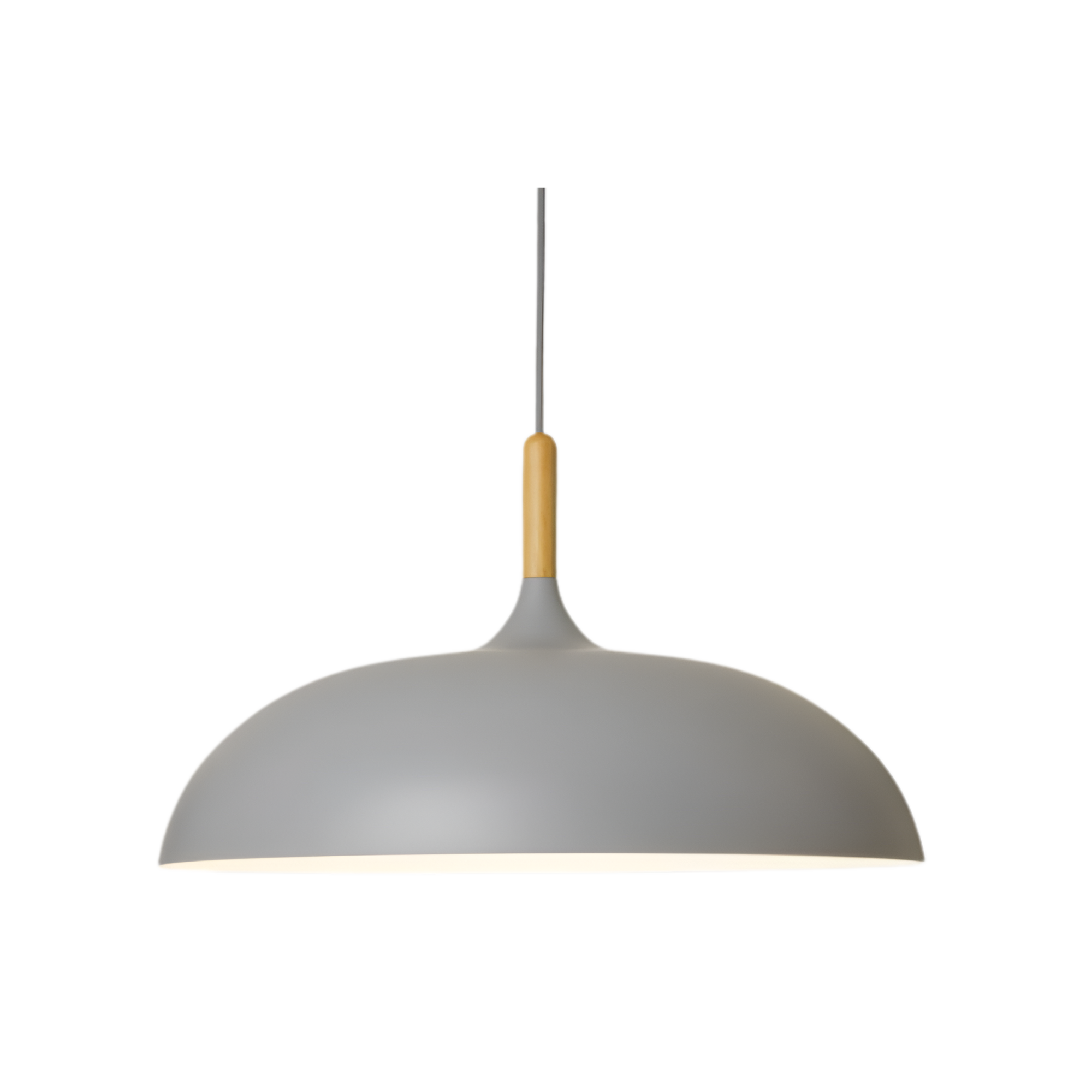 Suspension Bois Fer Scandinave Japandi Ronde E27 Ø35 Ø60 Salle à Manger Cuisine | Restfield