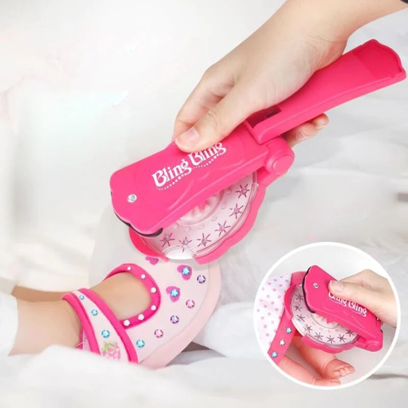 Haarstempel met Steentjes voor Kinderen 180 Kleurrijke Edelstenen Glitter Haaraccessoire Decoratie Set | Sansoti