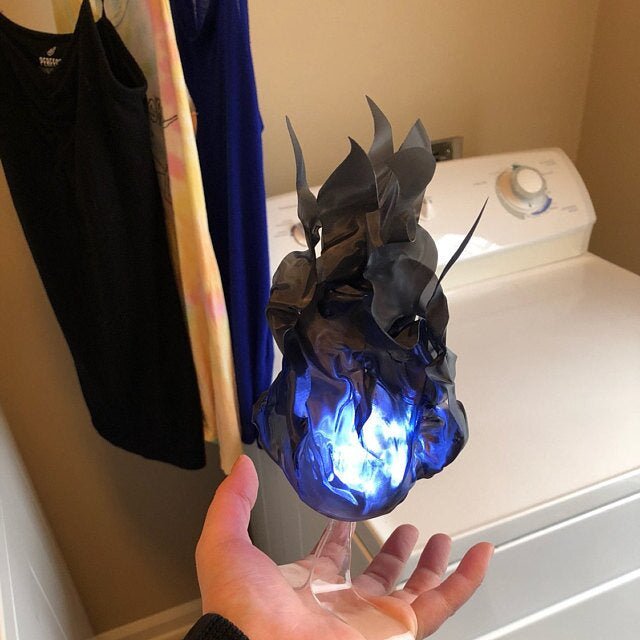 Unosząca się kula ognia z oświetleniem LED - magiczna iluzja na przyjęcia, cosplay, dekoracje i efekty specjalne | Sansoti