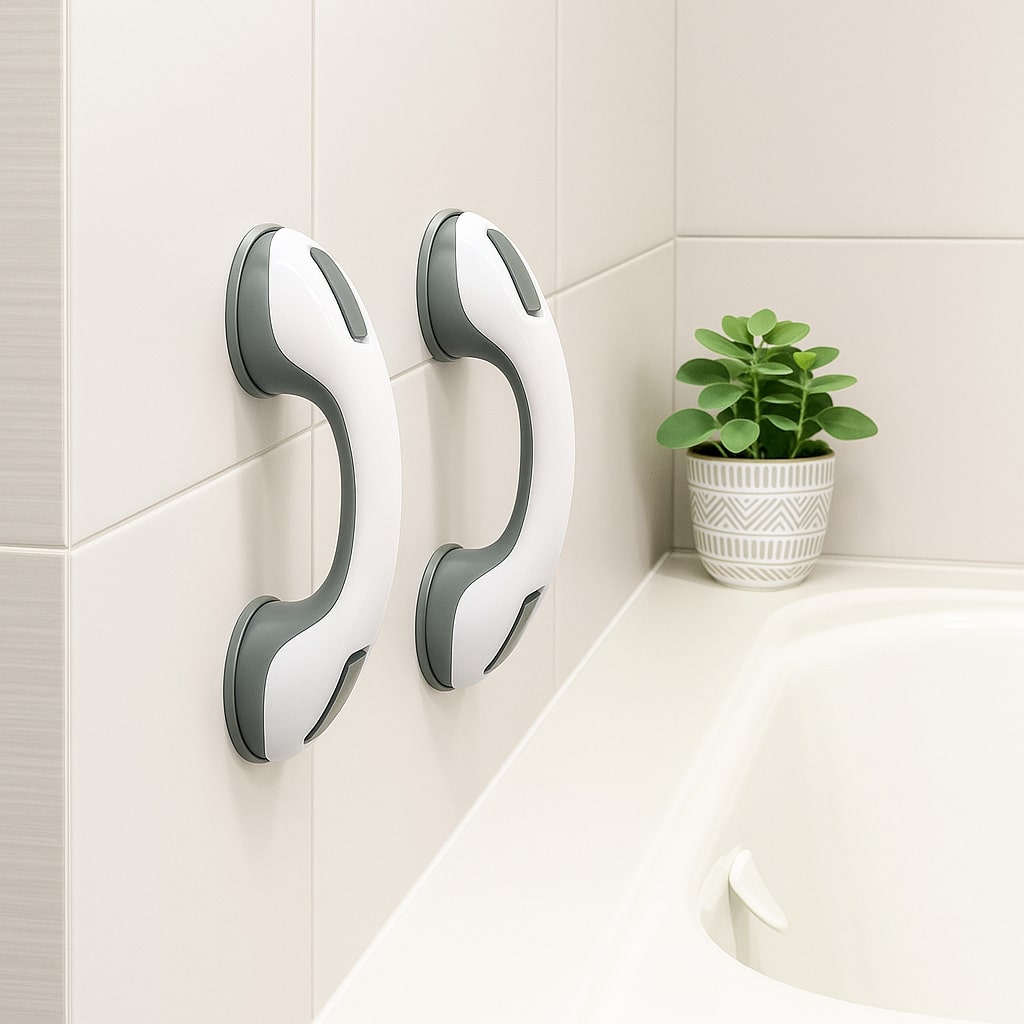 Wandhaltegriff Bad Badewanne Mit Saugnapf Ohne Bohren 80kg Dusche WC | Restfield