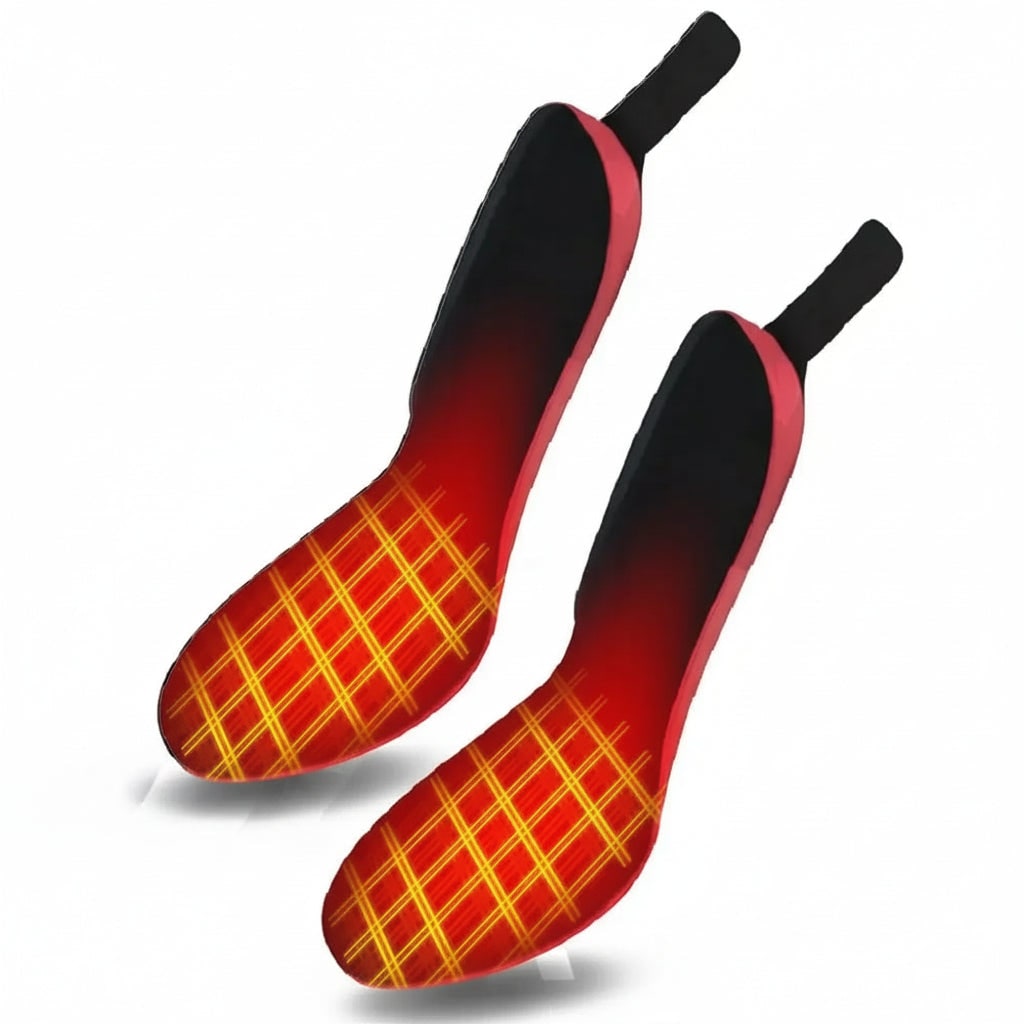 Heated Insoles with Wireless Control Arch Support Winter Warmth Comfort Shoes Thermal | Sansoti