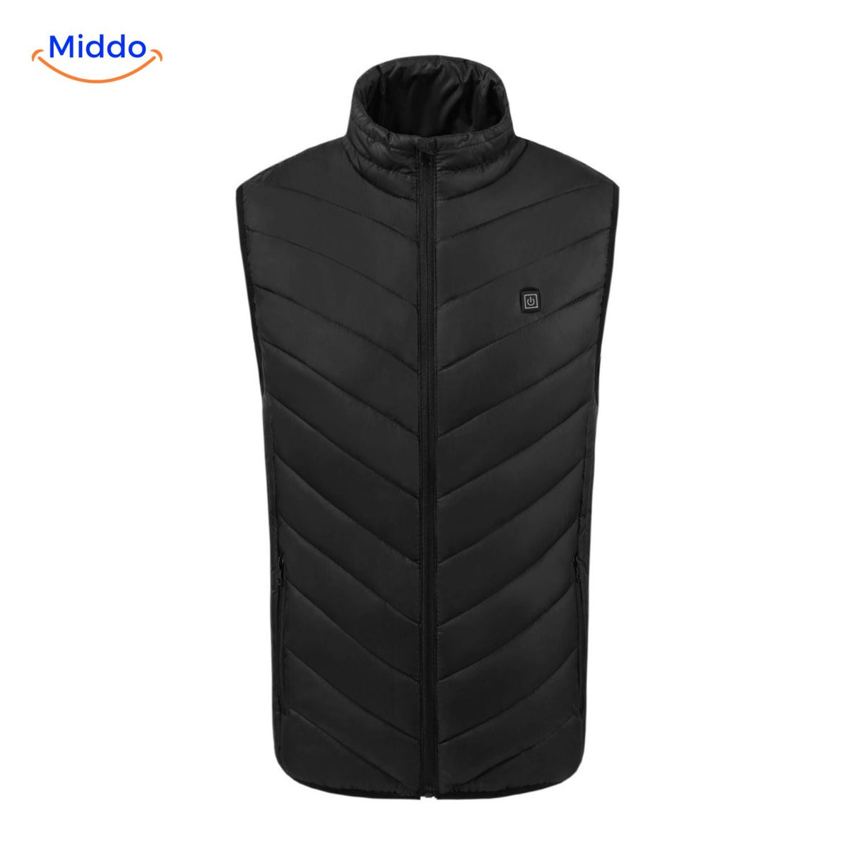 Beheizbare Körperwärmeweste mit USB, 3 Heizstufen, Herren-Outdoorkleidung für Herbst und Winter, Wandern und Camping | Sansoti