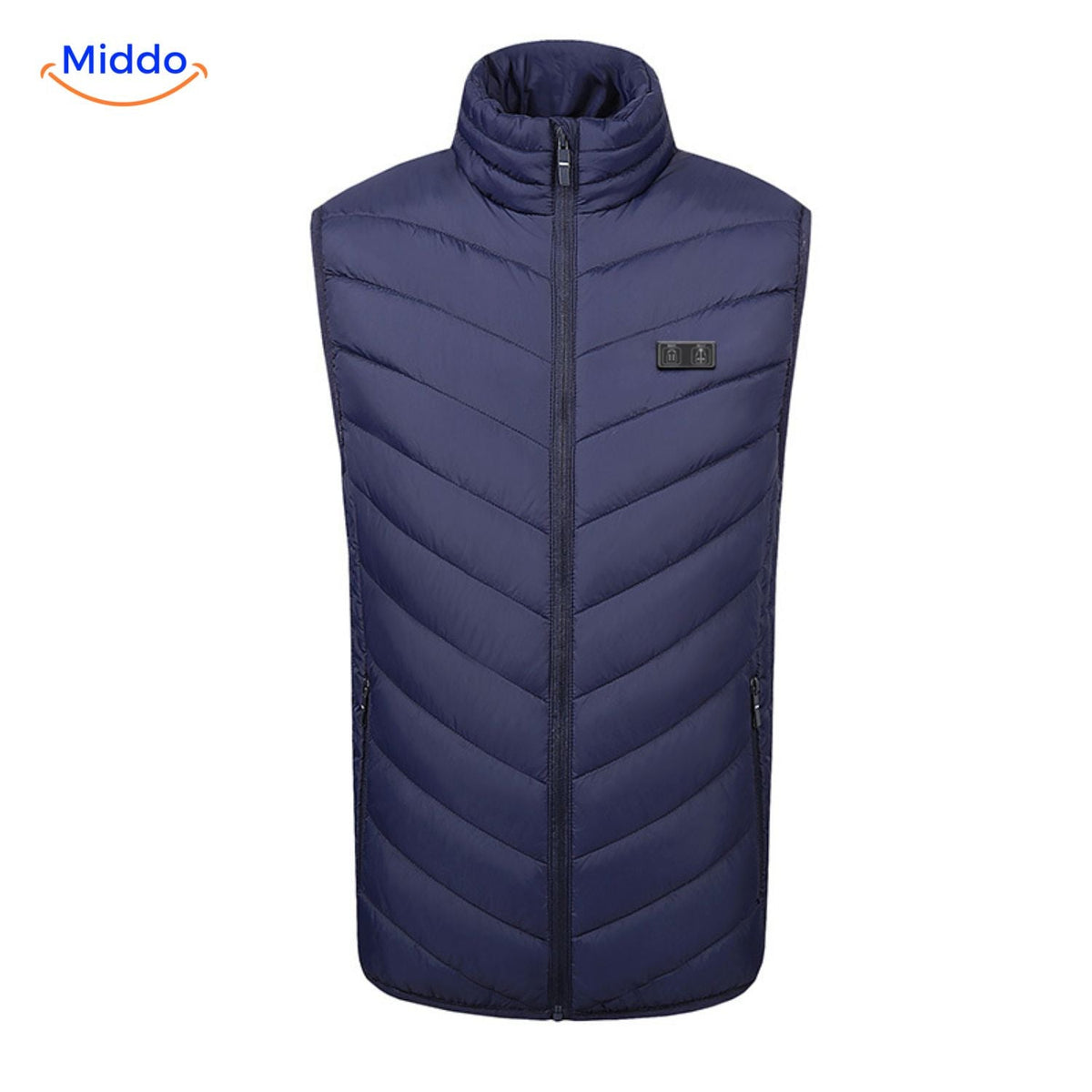 Beheizbare Körperwärmeweste mit USB, 3 Heizstufen, Herren-Outdoorkleidung für Herbst und Winter, Wandern und Camping | Sansoti