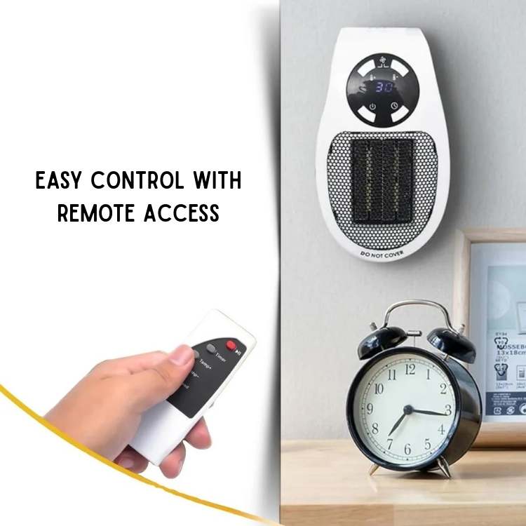 Compacte keramische elektrische heater voor snelle ruimteverwarming tot 32 m² | Sansoti