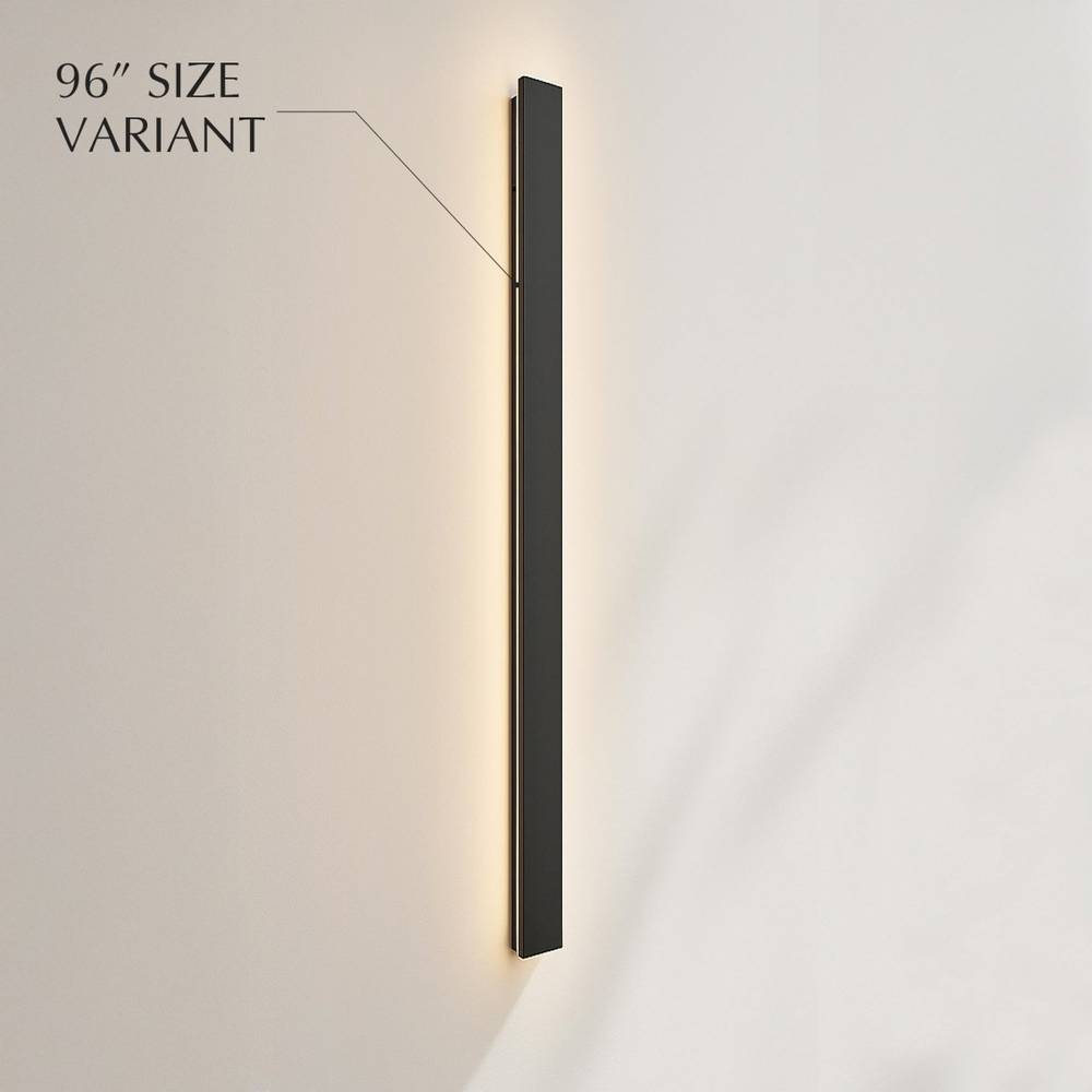 Moderne LED-Wandleuchte für Innen und Außen mit geradlinigem Design | Restfield
