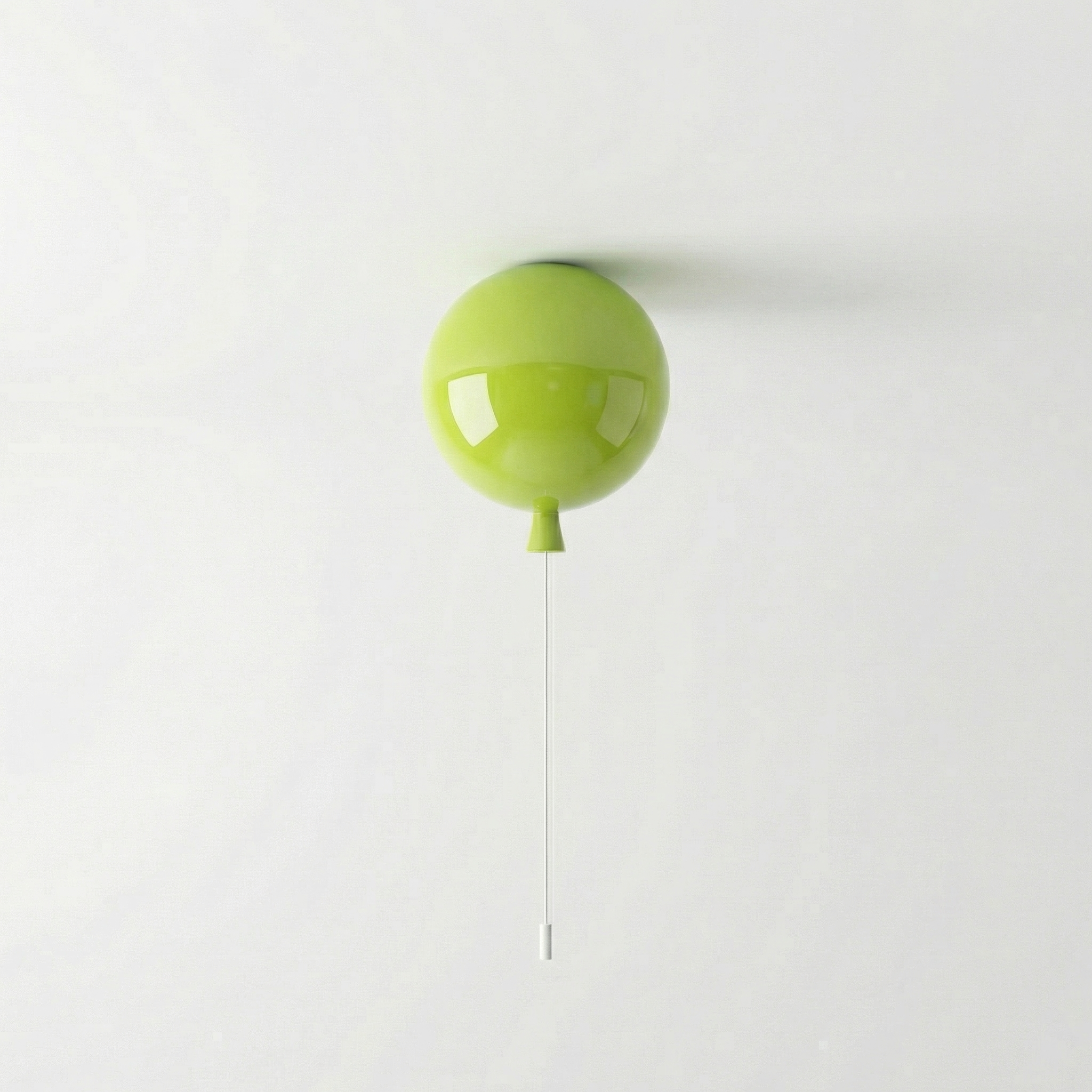 Bauhaus Ballon Wand- & Plafondlamp met Trekschakelaar – Design Verlichting voor Kinderkamer, Slaapkamer & Gang | Sansoti