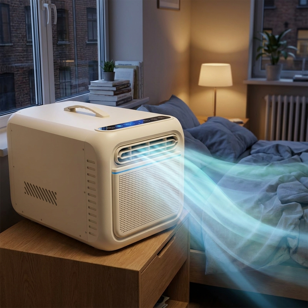 Mobiele Airco Zonder Slang — Kleine Draagbare Airconditioner Zonder Buitenunit - Sansoti