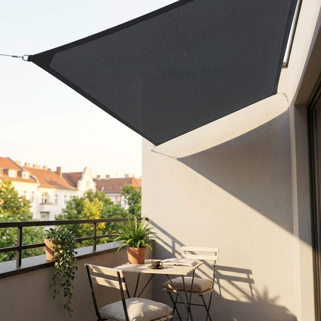 Waterproof Rectangular Shade Cloth UV Protection Terrace Garden Balcony | Sansoti