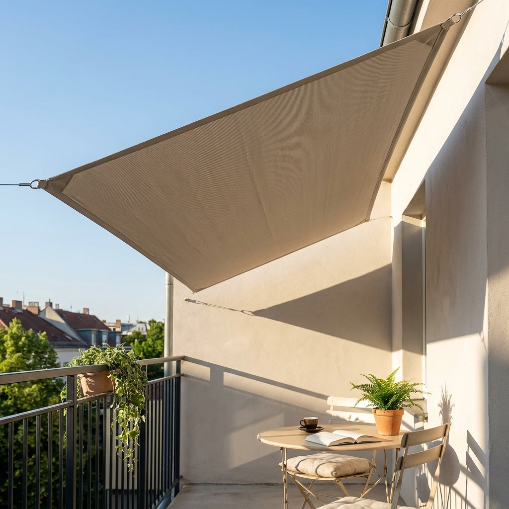 Waterproof Rectangular Shade Cloth UV Protection Terrace Garden Balcony | Sansoti