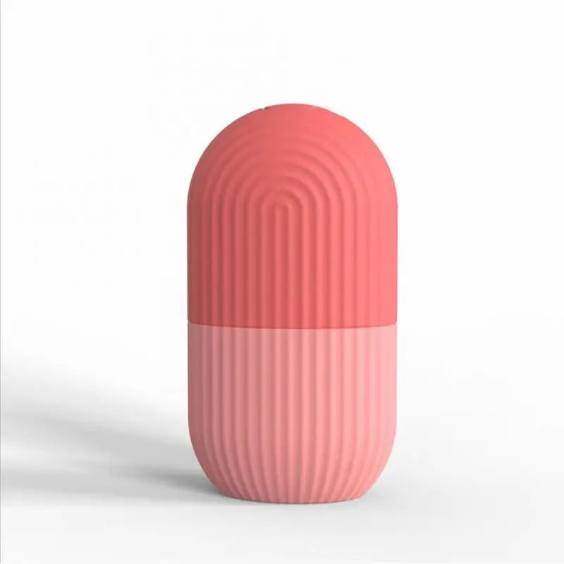 Eisroller für das Gesicht - kühlende Hautpflege-Massage-Roller, kompakt und tragbar, Rot, Blau, Grün, Spa | Sansoti