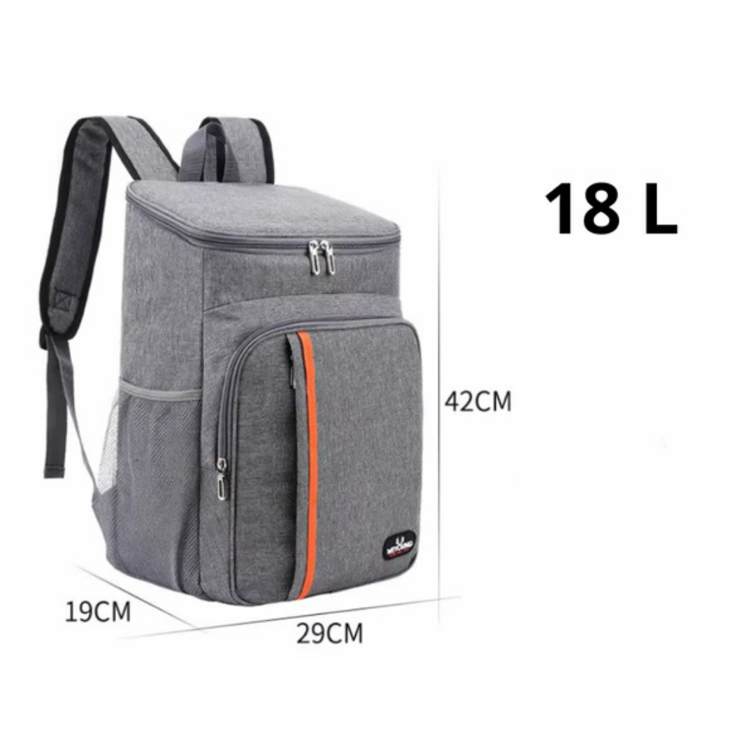 Insulated Cooler Backpack 18L 30L, Leakproof, Waterproof, for Picnics, Camping, Hiking, Beach, Festivals, and Outdoor Activities | Sansoti