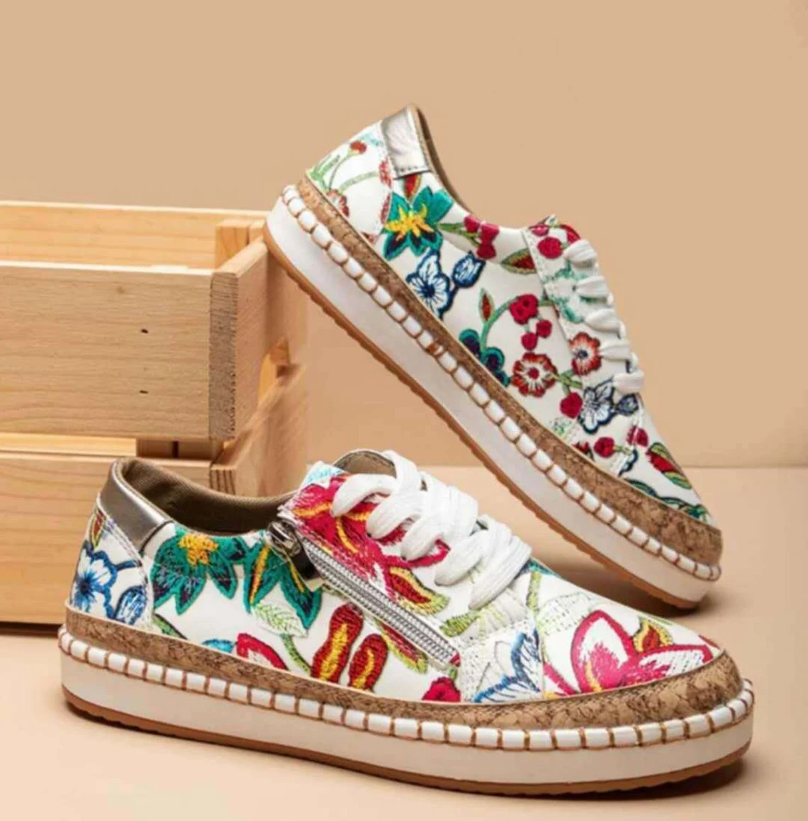 Mocassins pour femme à enfiler, ergonomiques, respirants, antidérapants, double amorti, décontractés, confortables, pointures EU 35-43, usage quotidien | Sansoti
