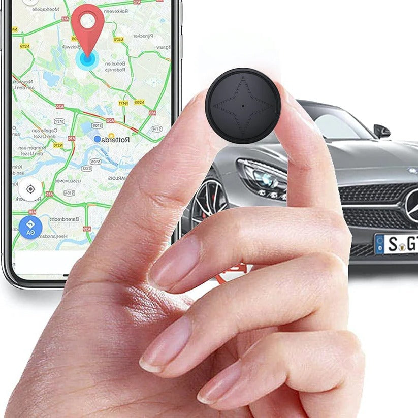 Traceur GPS magnétique compact 4G avec suivi en temps réel, surveillance de la localisation des véhicules, animaux et bagages, étanche | Sansoti