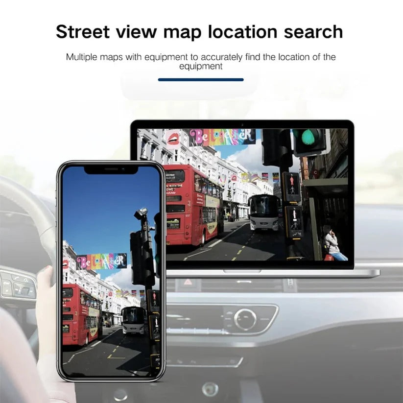 Traceur GPS magnétique compact 4G avec suivi en temps réel, surveillance de la localisation des véhicules, animaux et bagages, étanche | Sansoti