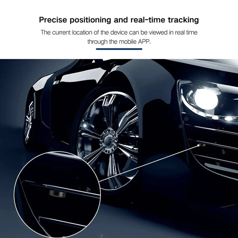 Traceur GPS magnétique compact 4G avec suivi en temps réel, surveillance de la localisation des véhicules, animaux et bagages, étanche | Sansoti