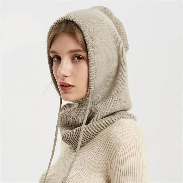 Miękka dziergana czapka beanie z kaszmiru na zimę i chłodne dni – wygodna i stylowa czapka zimowa | Sansoti