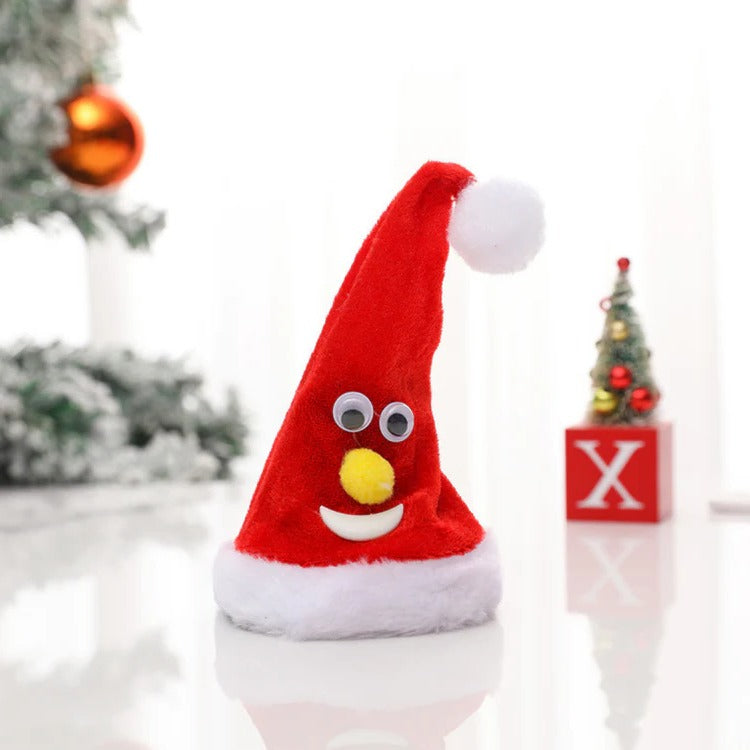 Climbing Santa Claus Decoration with Ladder, Lights, Music and Moving Figure, Christmas Holiday Animation, Christmas Decoration | Sansoti