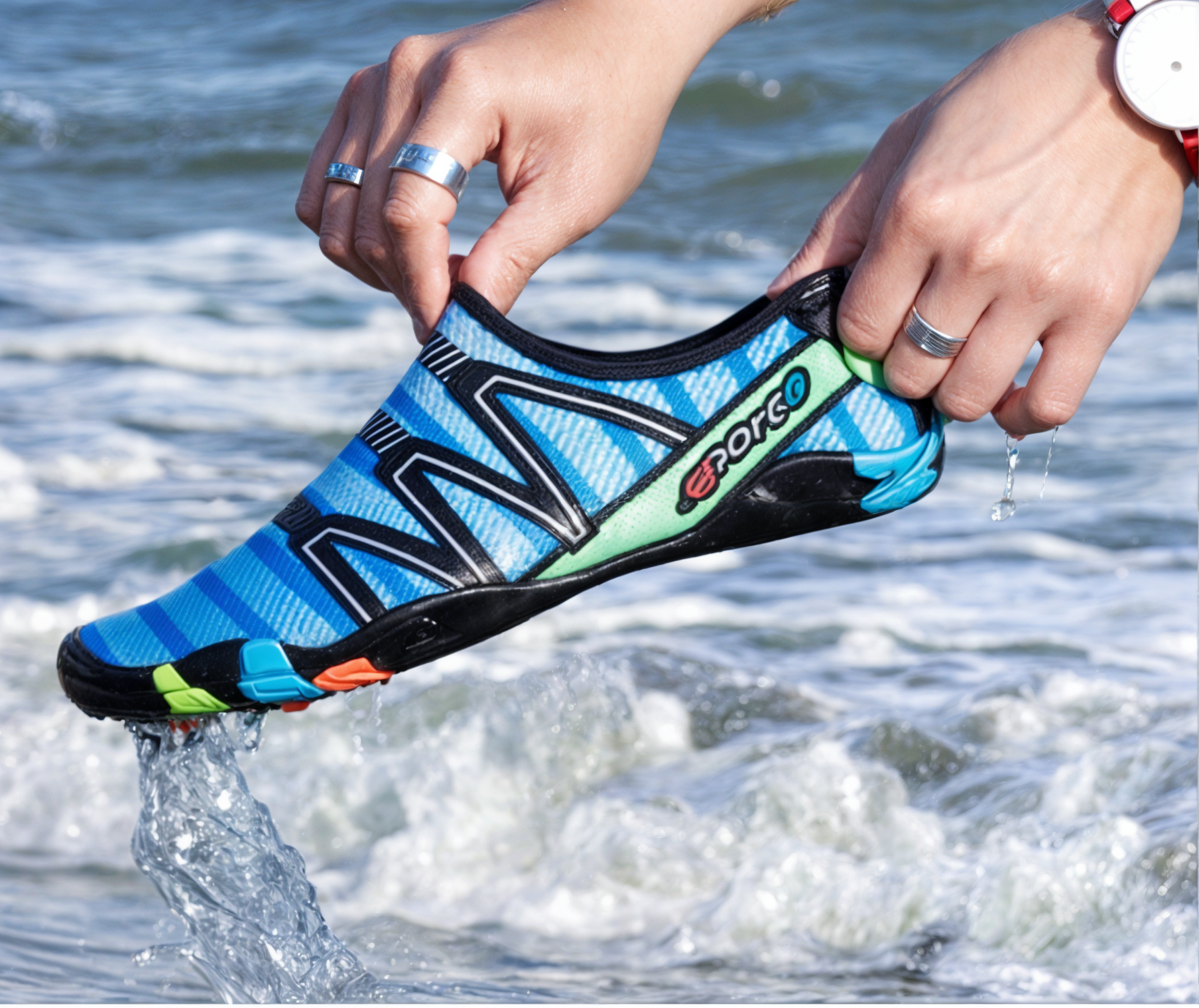 Quick-Drying Water Shoes for Beach & Water Sports – Non-Slip Sole | Sansoti